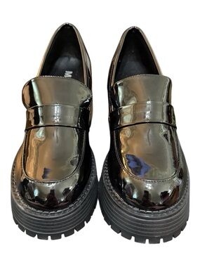 MIA Dalilah Black Patent Loafers | Women’s Size 10 | New in Box